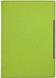 Agenda nedatata jurnal B6, culoare verde deschis, 224 file, Alicante