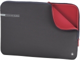 Husa laptop Neoprene, 11.6 inch, gri-rosu Hama
