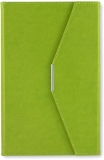 Agenda A5 cu magnet, culoare verde, 250 file, Ultra 