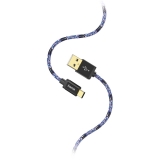 Cablu de date Sporty, USB Type-C, 1.5 m, albastru/roz Hama