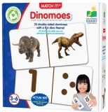 Puzzle domino dinozauri The learning journey