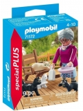 Figurina bunicuta cu pisici, Playmobil