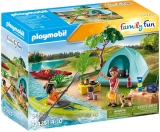 Playmobil - camping langa rau