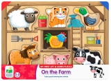 Puzzle sa invatam animalele de la ferma, The learning journey
