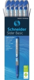 Pix Slider Basic, mina F, albastru 10 buc/cutie Schneider