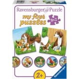 Puzzle Familii De Animale, 9X2 Piese Ravensburger