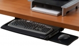 Suport negru tastatura pentru birou Deluxe Fellowes