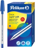 Pix Stick Super Soft, albastru, 12 buc/cutie Pelikan