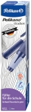 Stilou Structure, penita L, grip ergonomic, pentru stangaci, 1 patron mare albastru inclus, culoare albastru, in cutie de carton, Pelikan