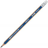 Creion cu guma Black Peps Navy HB Maped