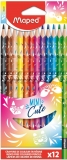 Creioane colorate Mini Cute 12 culori/set Maped 