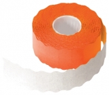 Etichete pret autoadezive in rola, 26 x 12 mm, portocaliu, 1500 etichete/rola