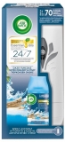 Odorizant camera Freshmatic + rezerva Multi-layered Fragrance Turquoise Oasis, negru, 250 ml Air Wick