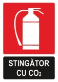 Sticker laminat Stingator CO2