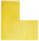 Marcaj autoadeziv pentru podea forma L 100 x 150 mm galben 10 buc/set Durable