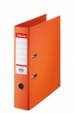 Biblioraft  No.1 Power, PP/PP, partial reciclat, certificare FSC, A4, 75 mm, Esselte portocaliu