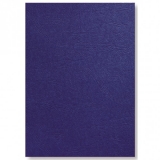 Coperta carton pentru legare cu aspect de piele 250 g A4 albastru 100 buc/set GBC