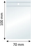 Pungi ziplock, 70 x 100 mm, 100/set