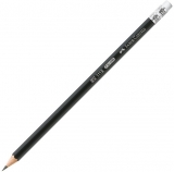 Creion grafit HB cu guma 1112 Faber-Castell