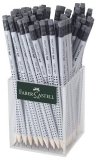 Creion grafit HB cu guma Grip 2001 cutie plastic 72 buc Faber-Castell
