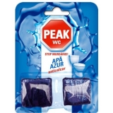 Tablete wc anticalcar Apa Azur marin 50g 2 buc/set Peak