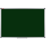 Tabla verde magnetica cu rama din aluminiu, 120 x 180 cm, pentru creta, Optima 