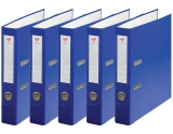 Biblioraft A4, 50 mm, plastifiat albastru, 25 buc/set EXTE