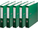 Biblioraft A4, 50 mm, plastifiat verde, 25 buc/set EXTE