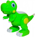 Jucarie Dinozaur cu baterii, culoare verde 