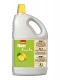Detergent lichid pardoseli, Floor Fresh Lemon, 2l, Sano