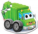 Primul Meu Puzzle De Podea - Camion De Reciclat The learning journey