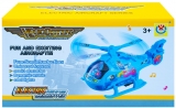 Elicopter de jucarie cu baterii, albastru