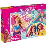 Puzzle Barbie maxi 48 piese, liscani, Noriel