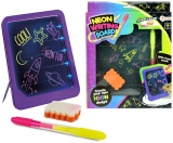 Tablita pentru scris, cu marker si burete, neon Toi-Toys