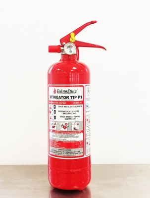 Stingator cu pulbere presurizat permanent tip P1 