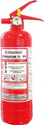 Stingator cu pulbere presurizat permanent tip P1 