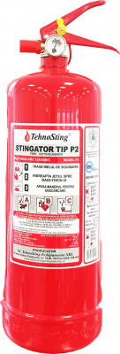 Stingator cu pulbere presurizat permanent tip P2