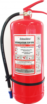 Stingator cu pulbere presurizat permanent tip P9