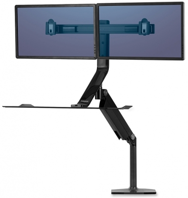 Suport dublu extensibil pentru monitor Extend Fellowes