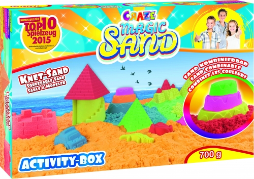 Nisip Kinetic - Set Activitati Craze