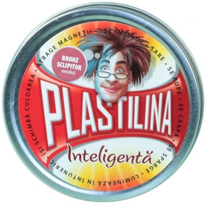 Plastilina Inteligenta Bronz Sclipitor