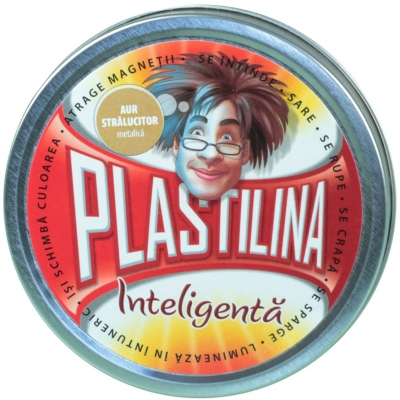 Plastilina Inteligenta Aur Stralucitor 