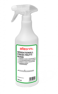 Odorizant pentru cameră și suprafețe,profesional,Allegrini SENSATIONALL FRESH FRUTTI ROSSI 750ml
