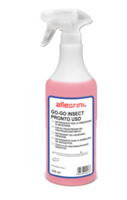 Detergent auto pentru indepartarea insectelor GO-GO INSECT PRONTO USO, Allegrini 750ml