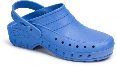 Saboti de lucru autoclavabili, albastru deschis, Dian