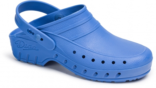 Saboti de lucru autoclavabili, albastru deschis, Dian