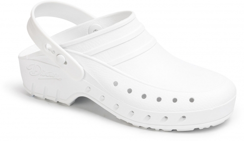 Saboti de lucru autoclavabili, alb, Dian