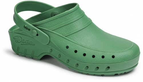 Saboti de lucru autoclavabili, verde, Dian