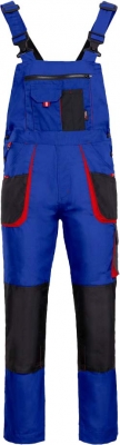 Pantaloni pieptar de lucru Kastor Stenso, albastru royal