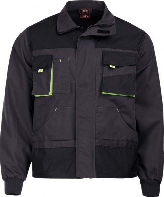 Jacheta de lucru Kastor Stenso, gri/negru/verde